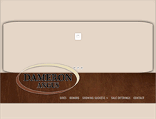 Tablet Screenshot of dameronangus.com